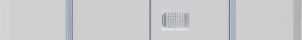 Contact à poussoir ENC robusto IP55 2×1P gris 1×lumineux pour combinaison 