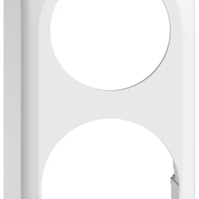 Cappa AP STANDARDdue SNAPFIX® per apparecchi QX.CO.54 1×Ø50mm e 1×Ø58mm bi 