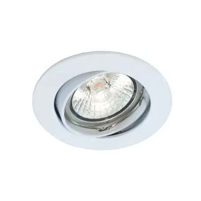 Lampa da incasso N-5049 bianco molle di tensione, Ø di montaggio 75mm 