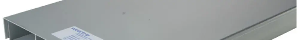Canal de sol noyé 50×200mm zingué 