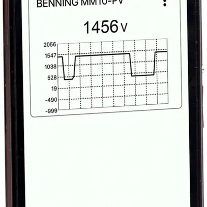 Multimètre digital Benning MM 10-PV 1500VAC/2000VDC 10A 40MΩ Cat IV 600V 
