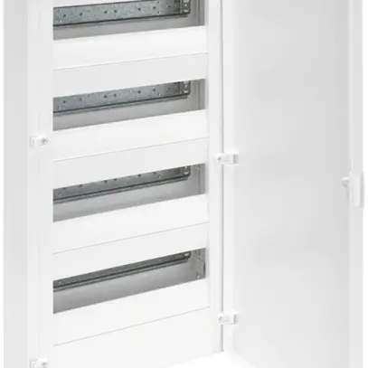 Distributore AP Hager golf 4-file 48UM IP40 281.5×646.5×98.5mm 