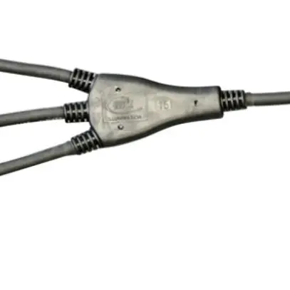 Câble distributeur avec 3 sorties câble noir, QuickFix MK 