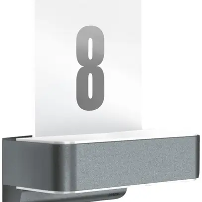 Lampada a muro Steinel L 820 PIR 12.5W 858lm 3000K IP44, antracite 