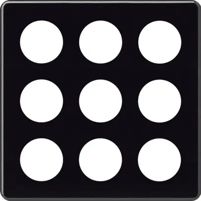 En-tête ENC basico 3×3 noir 