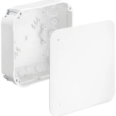 Boîte de dérivation ENC AGRO 165×165×72mm blanc Quickbox HQ2 sans halogène 