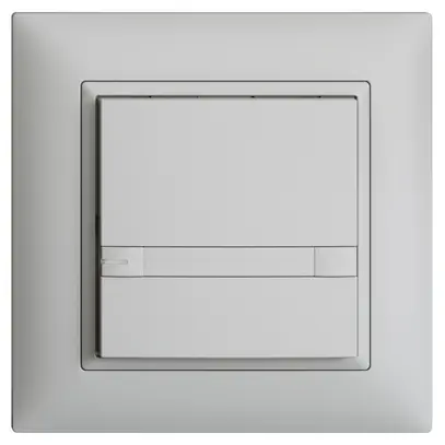 Pulsante KNX RGB INC EDUE FMI, 250mW, c.LED RGB, carta, 1×pulsante, C.2×T., grc 