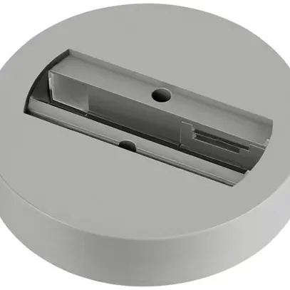 Rosone da soffitto AP SLV adattatore di raccordo lampada monofase grigio 