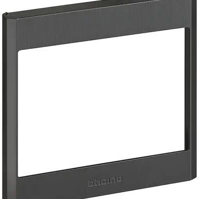 Cadre de recouvrement LINEA 5000 1×1 vertical 139×137mm nickel 