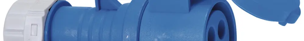 Prise mobile Brennenstuhl CEE 16A 2L+PE 230V 6h bleu Ø65×135mm IP44 