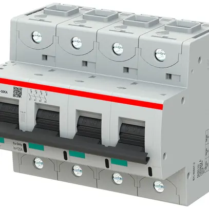 Disjoncteur ABB S804P-C125 4P 400V C-125A 50kA 6.5UM 