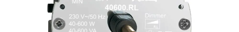 Inserto regolatore FH 40…600W illumin.ritardo di fase ascendente 