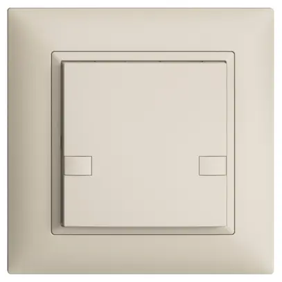 Pulsante KNX RGB INC EDUE FMI, 250mW, s.LED, 1×pulsante, com.2×tasti, crema 