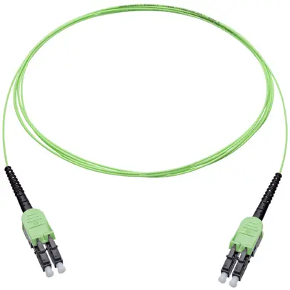 Patchkabel LWL R&M, LC-QR UniBoot APC ↔ LC-QR UniBoot APC, OS2, LSZH, 2m 