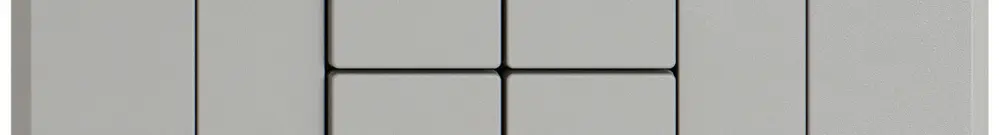 Interruttore tapparelle INC EDIZIO.liv Wiser SNAPFIX® 2 canali 4 tasti grc 