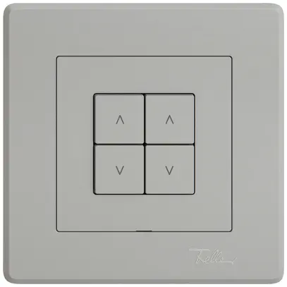 Interruttore tapparelle INC EDIZIO.liv Wiser SNAPFIX® 2 canali 4 tasti grc 