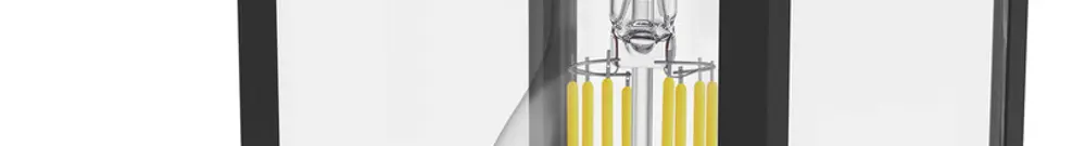 Applique Philips Bellini SQ E27 1×25W IP44 236×234×174mm nero 