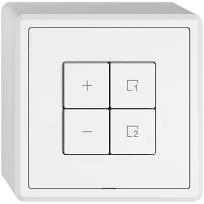 Stazione sec.variatore AP EDIZIO.liv Wiser SNAPFIX® 1 scena 4 tasti WLAN bi 