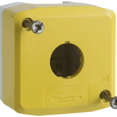 Scatola di comando AP Schneider Electric 1 elemento giallo 