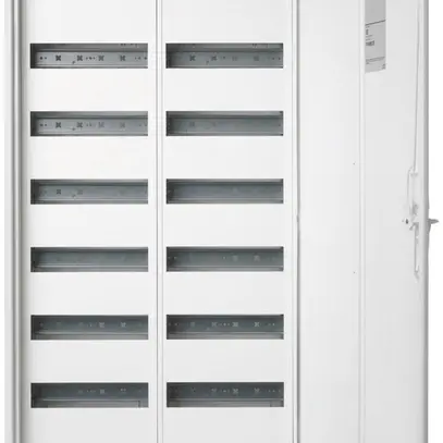 Distributore AP Hager univers 6-file 144UM porta IP44 550×950×160mm 