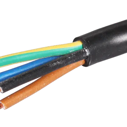 Cavo Td 4×1.5mm² 2LNPE nero Rotolo à 100m 