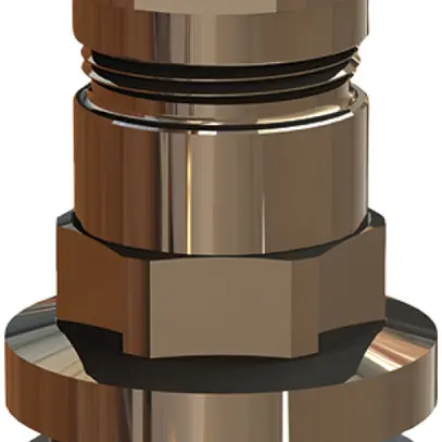Pressacavo Plica SNAP-IN, M16 per cavo Ø5…10mm 9mm ottone nichelato IP68 