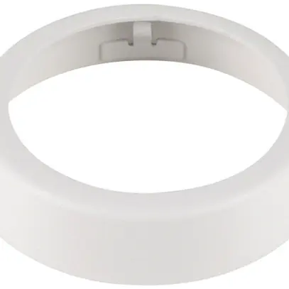 Bague décorative SLV LIGHT EYE 90 acier Ø59×14mm blanc 