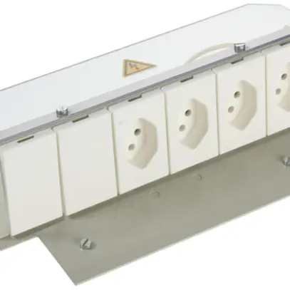 Kit di montaggio per canale suolo con 4×T13 FLF e 2×cieco FLF 
