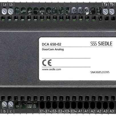 Interfaccia AMD Siedle DoorCom sistema bus 107×89×60mm 6UM 