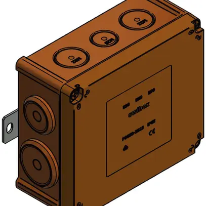 Boîte de passage AP Swibox P90E0 E30-E90 IP65 175×150×80mm (5×1)×16mm² ora 