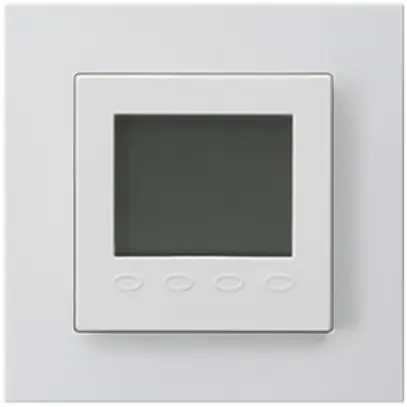 Termostato ambiente INC kallysto.pro C con display grigio chiaro 