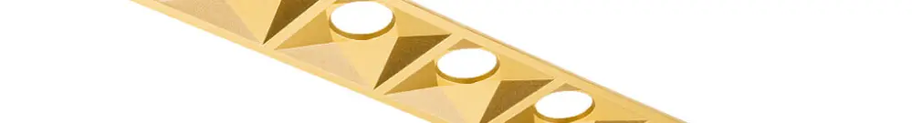 Reflektor SG Inspire Kunststoff direkt 280×38mm Gold 