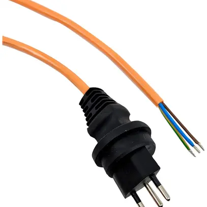 Cavo di prolunga ELBRO IP55 T13/bussola d'estrem.10A 230V 3×1.5mm² 10m arancione 