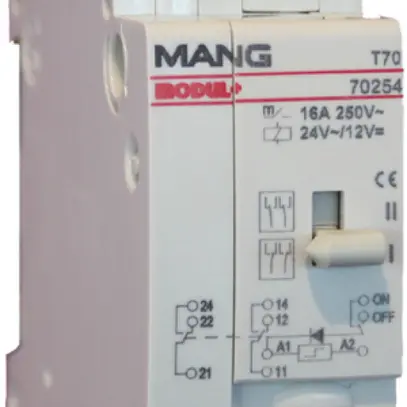 Teleruttore comando centr.Mang 3C 16A 230VAC/115VDC 