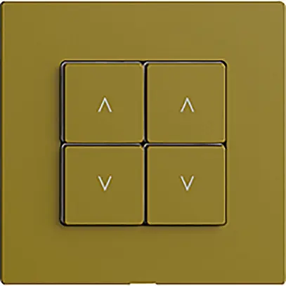 Interruttore tapparelle 2K/4T WLAN Edue Wiser olive 