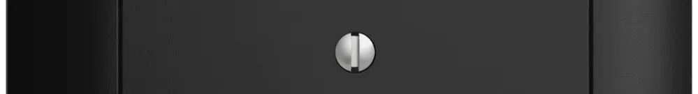 Frontset EDIZIOdue schwarz 88×88mm 2×T12 