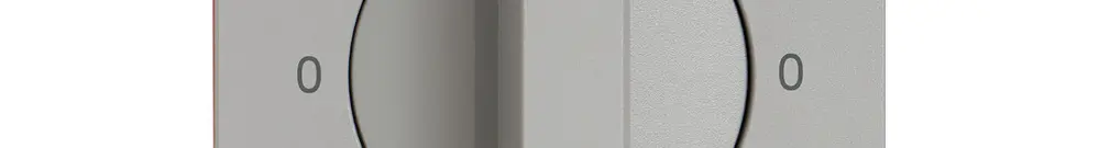 Kit di montaggio EDIZIO.liv SNAPFIX® p.interr.rot.manop.0-1-0-1 grc 