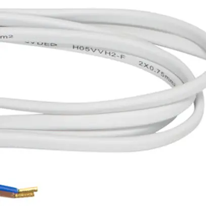 Câble de raccordement Brennenstuhl 2×0.75mm² CEE7/16/libre 90° interrup.1.8m bc 