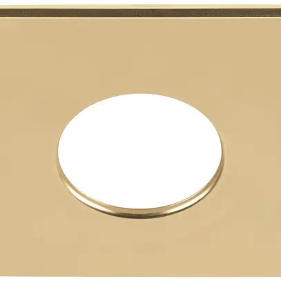 Bague de recouvrement SLV UNIVERSAL IP65 matière synthétique 88×88×3.5mm or mat 