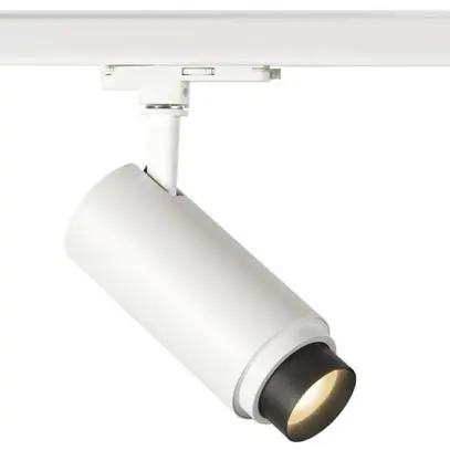 Proiettore LED SLV NUMINOS ZOOM M DALI 20W 1800lm 3000K 15…60° 3-fasi bi/ne 