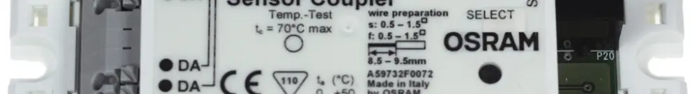 Coupleur de détecteur INC DALI PRO Sensor Coupler LS/PD 