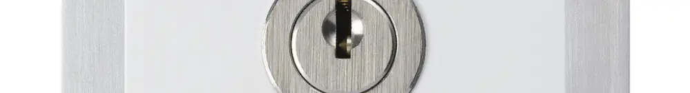 Contatto rotativo INC 1>0<2 bianco KAL con serratura Kaba 8 