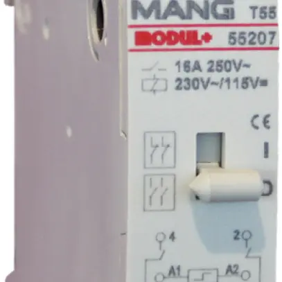Teleruttore Mang 2C 16A 48VAC/24VDC T55/55255 