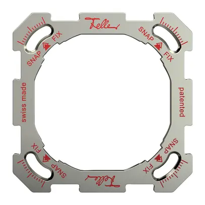 Befestigungsplatte mit SNAPFIX®-Befestigungssystem 1×1 77×77mm 
