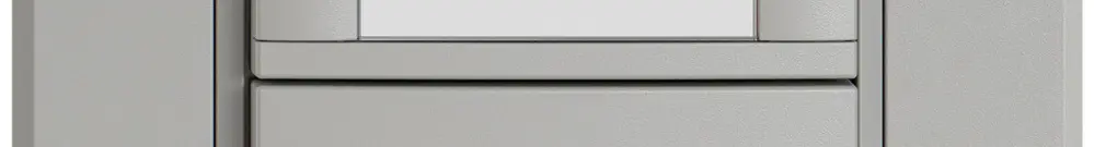 Pulsante KNX RGB INC EDIZIO.liv SNAPFIX® sensore temp.s.LED targ.2× com.2T grc 