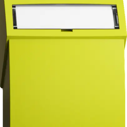 Montageset EDIZIOdue, mit Flachauslasshaube, für 2×RJ45, lemon 