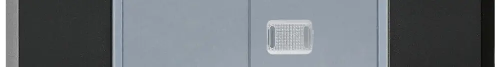 Interruttore INC robusto IP55 schema 3+3 1×illuminato nero per combinazione 