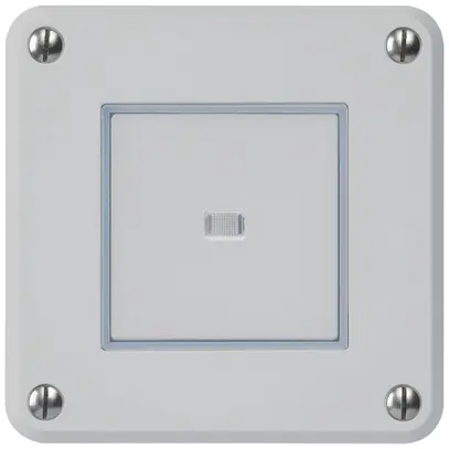 Interruttore INC robusto IP55 schema 3 illuminato grigio per combinazione 