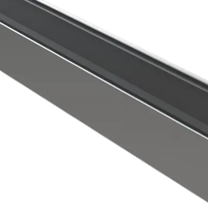 luxKIT Profil 20 - 2.4m noir 