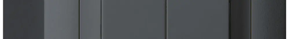 Interrupteur AP kallysto 1/3+3/1L anthracite 